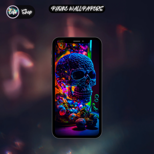 Skull Vibes (Phone Wallpaper)